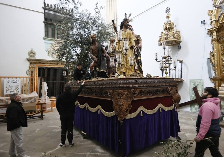 Las Úrsulas vuelve a ser escenario de procesiones de Semana Santa